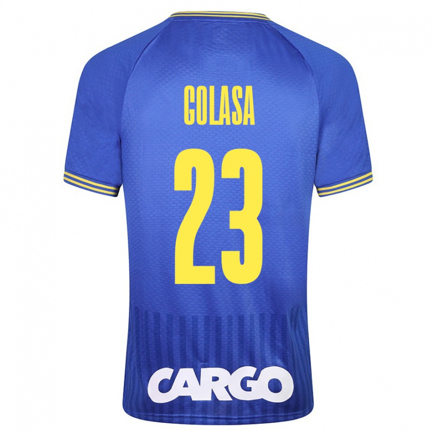 Vaikiškas Eyal Golasa #23 Mėlyna Išvykos Marškinėliai 2023/24 T-Shirt