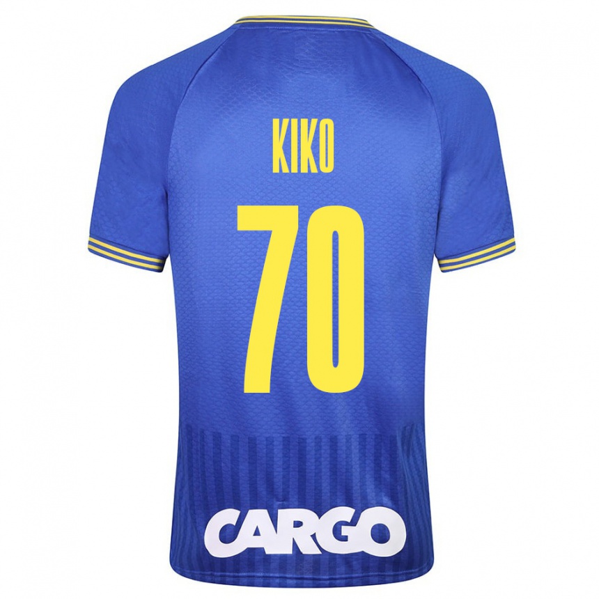 Vaikiškas Kiko Bondoso #70 Mėlyna Išvykos Marškinėliai 2023/24 T-Shirt