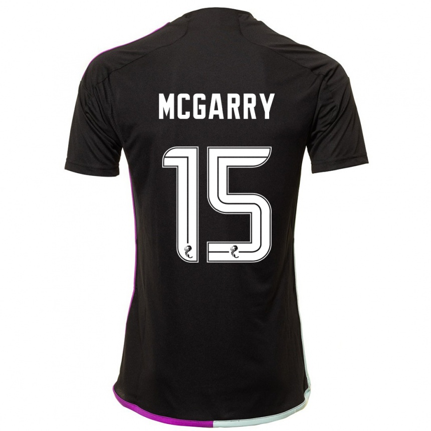 Vaikiškas James Mcgarry #15 Juoda Išvykos Marškinėliai 2023/24 T-Shirt