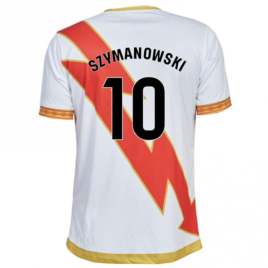 Vyrai Marianela Szymanowski #10 Baltas Namų Marškinėliai 2023/24 T-Shirt