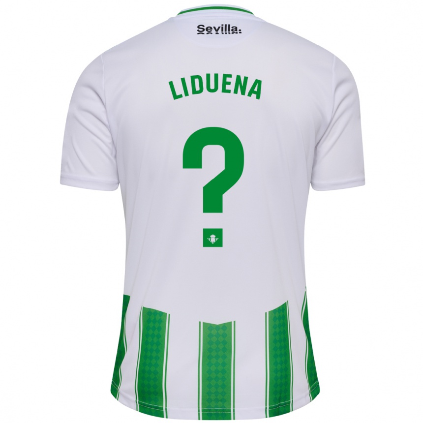 Vyrai Rubén Lidueña #0 Baltas Namų Marškinėliai 2023/24 T-Shirt