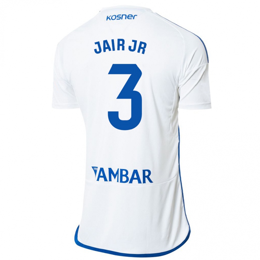 Vyrai Jair Amador #3 Baltas Namų Marškinėliai 2023/24 T-Shirt