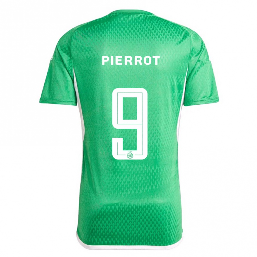 Vyrai Frantzdy Pierrot #9 Balta Mėlyna Namų Marškinėliai 2023/24 T-Shirt