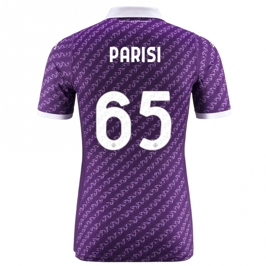 Vyrai Fabiano Parisi #65 Violetinė Namų Marškinėliai 2023/24 T-Shirt