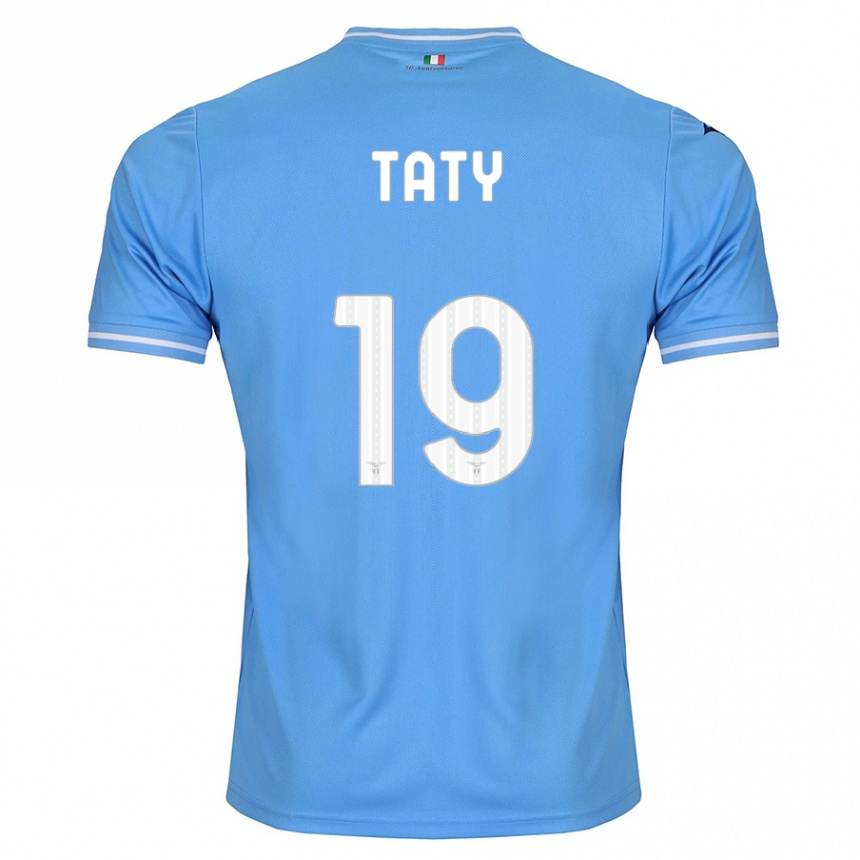 Vyrai Taty Castellanos #19 Mėlyna Namų Marškinėliai 2023/24 T-Shirt