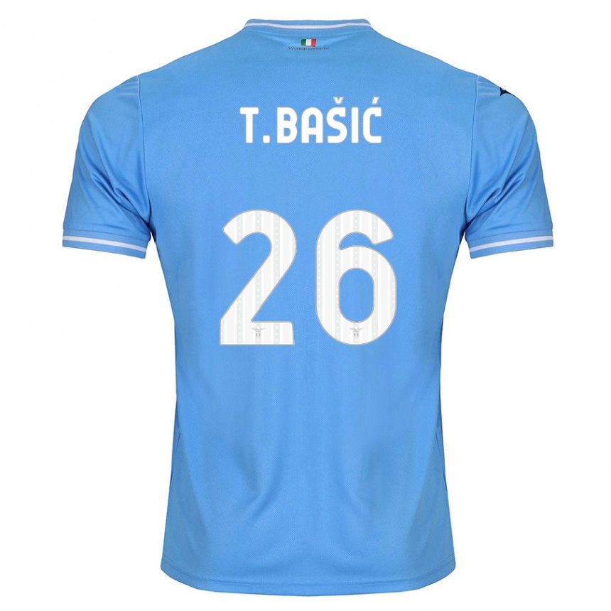 Vyrai Toma Basic #26 Mėlyna Namų Marškinėliai 2023/24 T-Shirt
