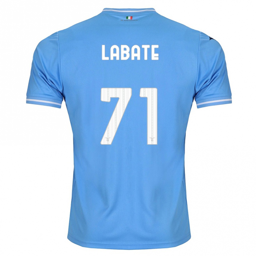 Vyrai Camilla Labate #71 Mėlyna Namų Marškinėliai 2023/24 T-Shirt