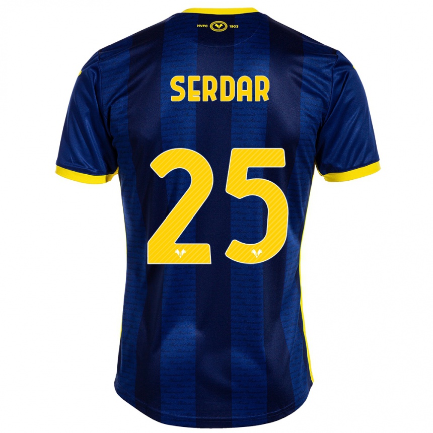 Vyrai Suat Serdar #25 Karinis Jūrų Laivynas Namų Marškinėliai 2023/24 T-Shirt