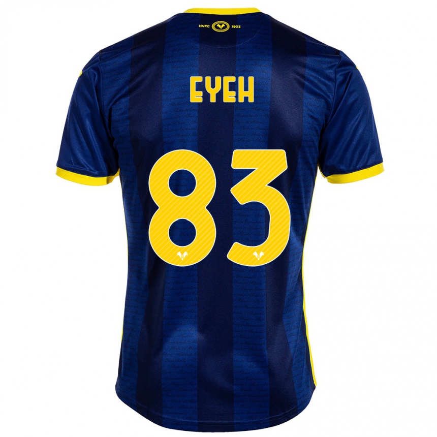 Vyrai Nicholas Eyeh #83 Karinis Jūrų Laivynas Namų Marškinėliai 2023/24 T-Shirt