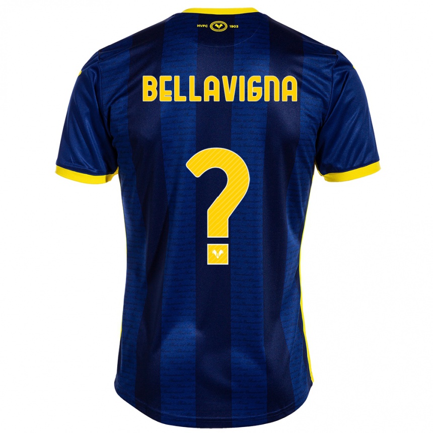 Vyrai Marco Bellavigna #0 Karinis Jūrų Laivynas Namų Marškinėliai 2023/24 T-Shirt