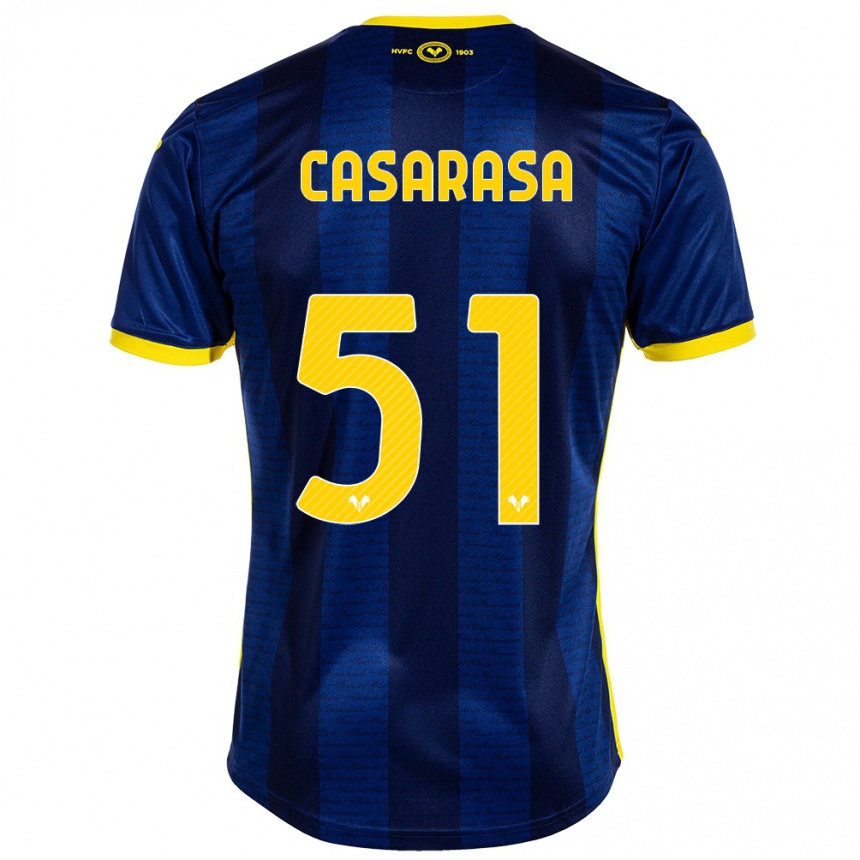 Vyrai Asia Casarasa #51 Karinis Jūrų Laivynas Namų Marškinėliai 2023/24 T-Shirt