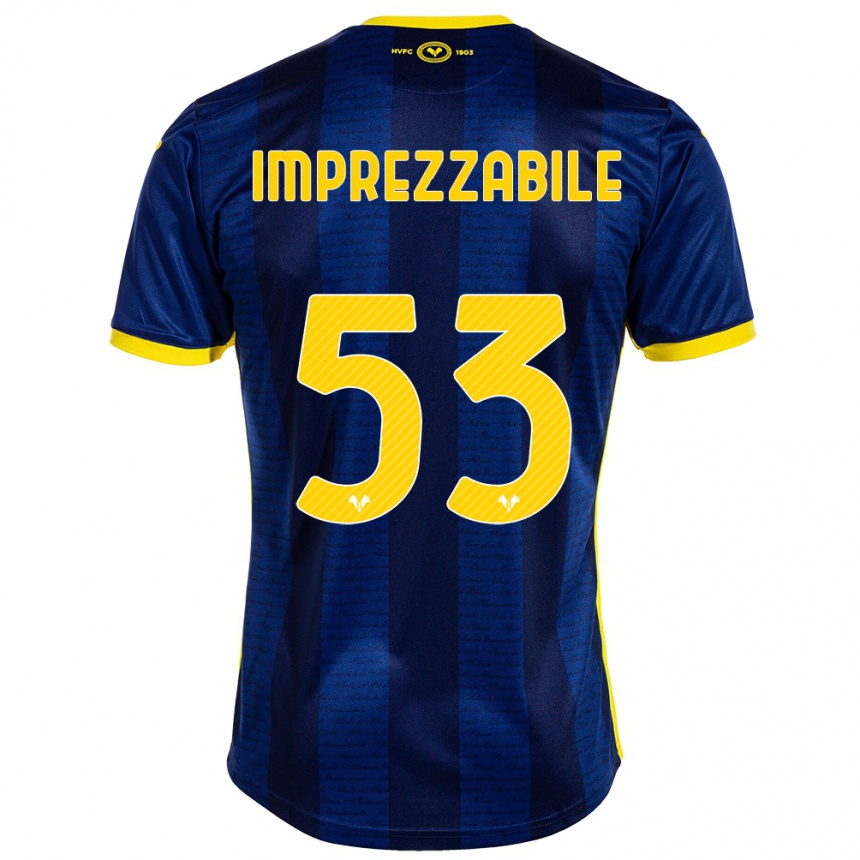 Vyrai Francesca Imprezzabile #53 Karinis Jūrų Laivynas Namų Marškinėliai 2023/24 T-Shirt