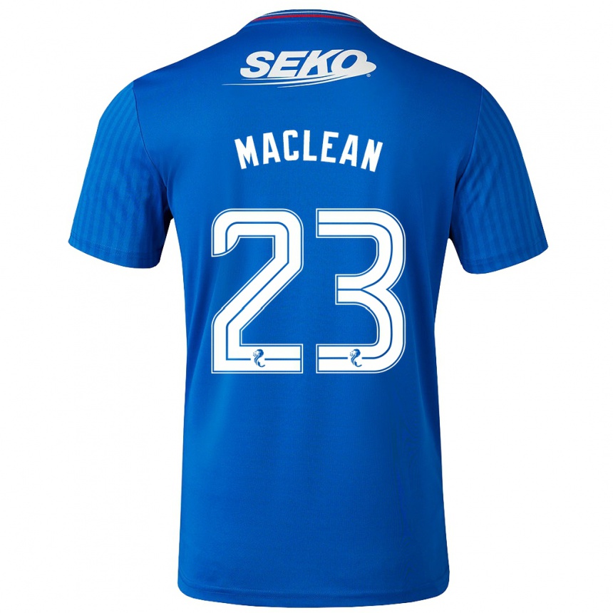 Vyrai Kirsty Maclean #23 Mėlyna Namų Marškinėliai 2023/24 T-Shirt