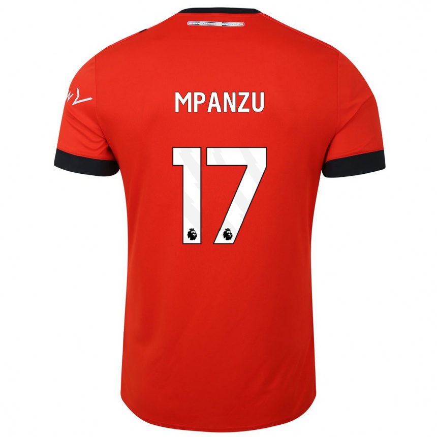 Vyrai Pelly Ruddock Mpanzu #17 Raudona Namų Marškinėliai 2023/24 T-Shirt