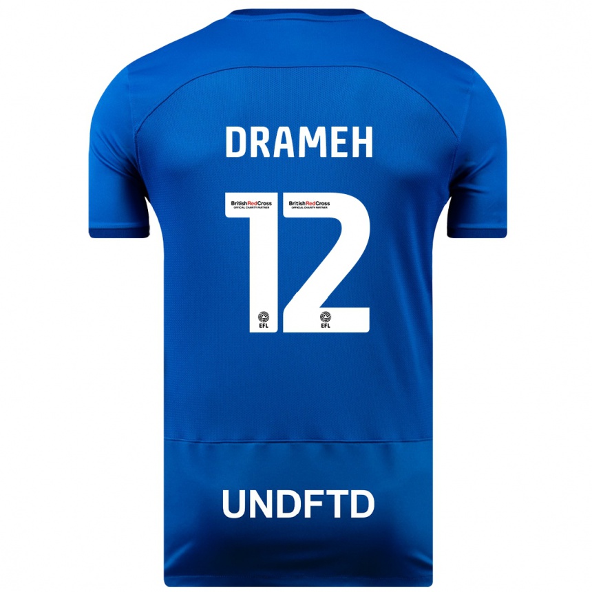 Vyrai Cody Drameh #12 Mėlyna Namų Marškinėliai 2023/24 T-Shirt