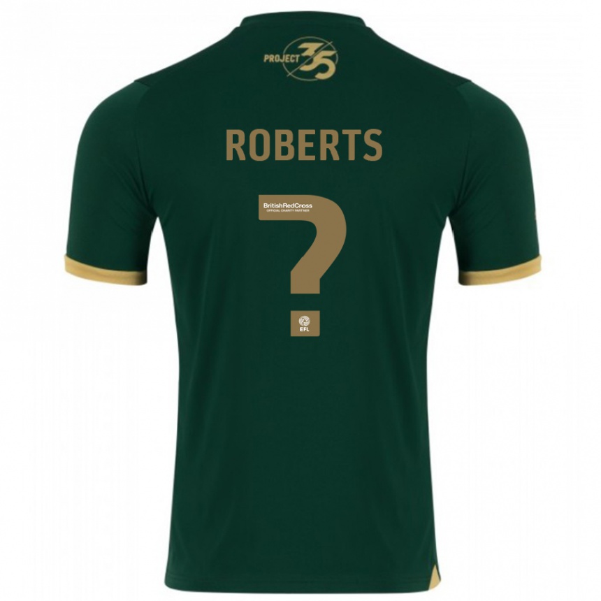 Vyrai Caleb Roberts #0 Žalias Namų Marškinėliai 2023/24 T-Shirt