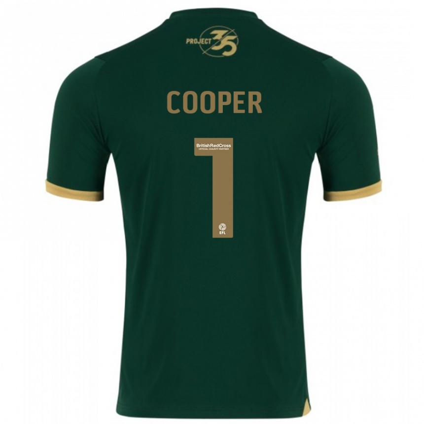 Vyrai Michael Cooper #1 Žalias Namų Marškinėliai 2023/24 T-Shirt