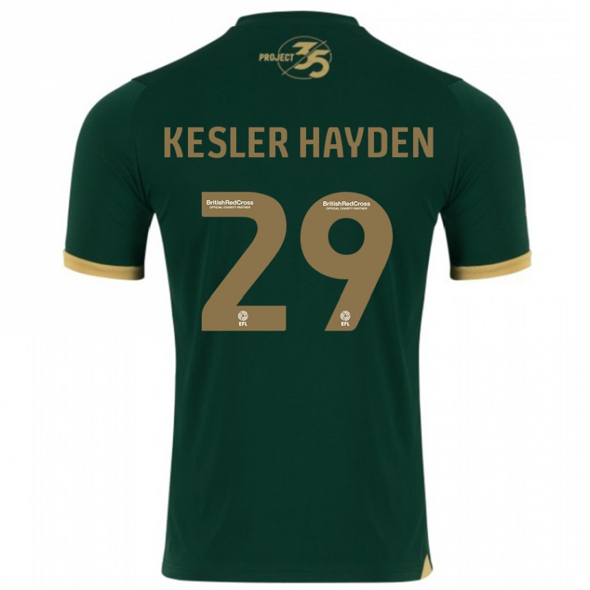 Vyrai Kaine Kesler Hayden #29 Žalias Namų Marškinėliai 2023/24 T-Shirt