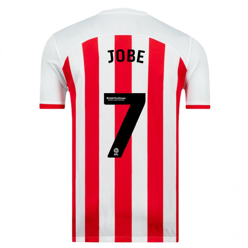 Vyrai Jobe Bellingham #7 Baltas Namų Marškinėliai 2023/24 T-Shirt