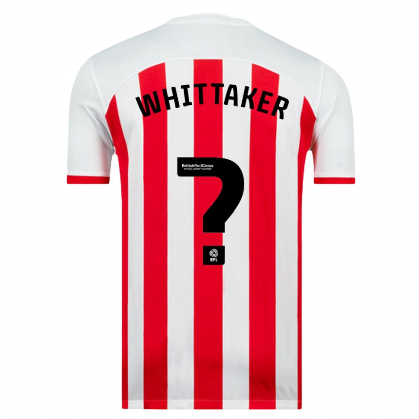 Vyrai Jack Whittaker #0 Baltas Namų Marškinėliai 2023/24 T-Shirt