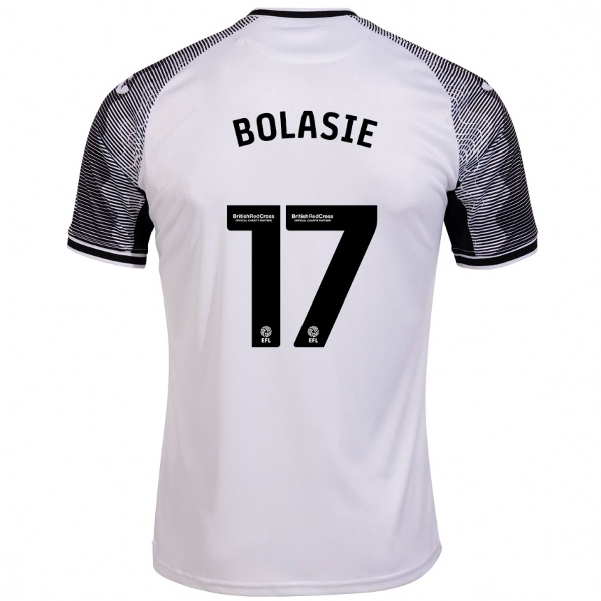 Vyrai Yannick Bolasie #17 Baltas Namų Marškinėliai 2023/24 T-Shirt