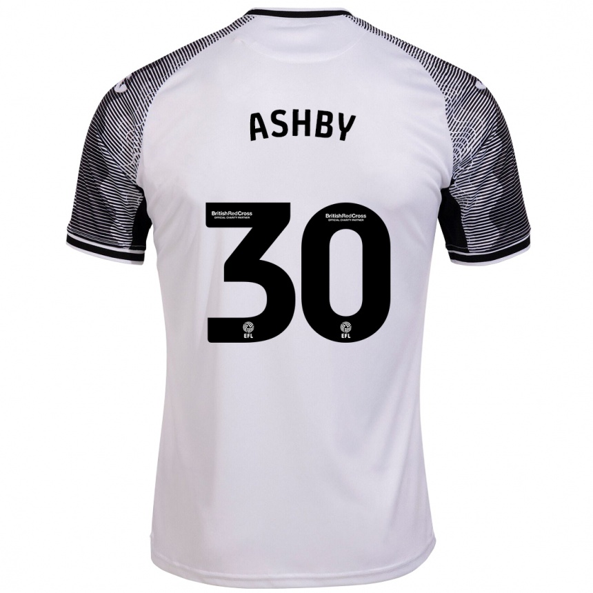 Vyrai Harrison Ashby #30 Baltas Namų Marškinėliai 2023/24 T-Shirt