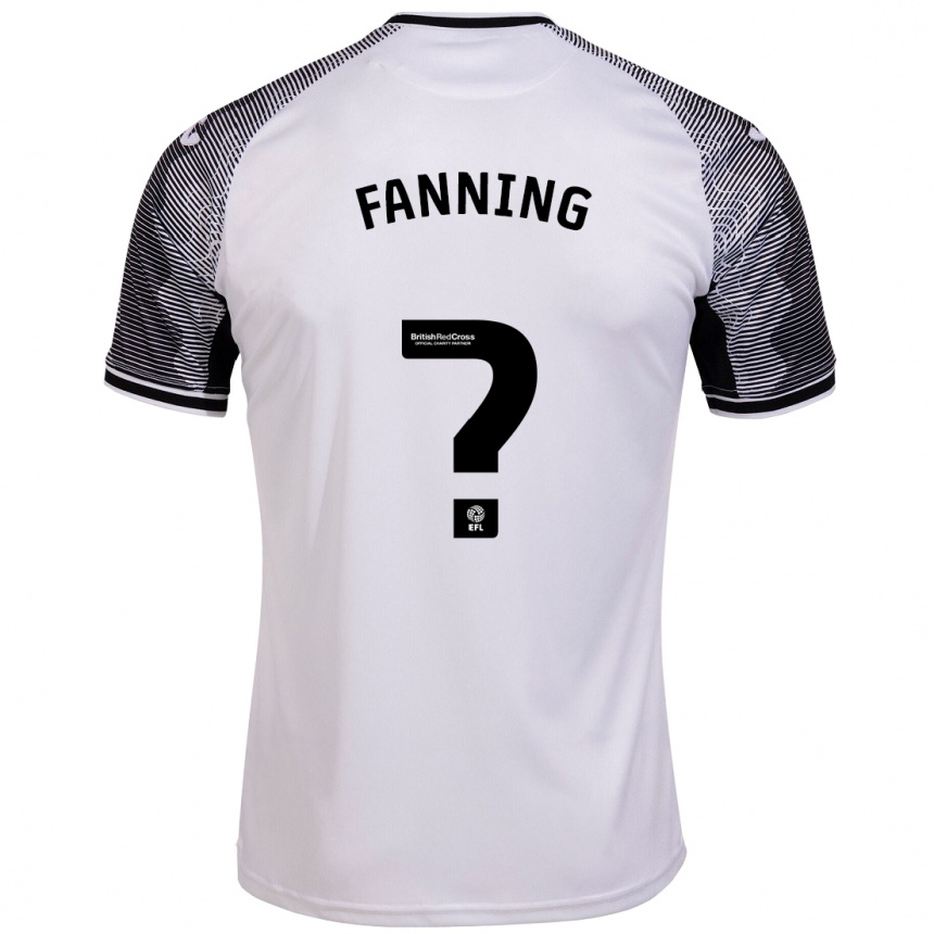 Vyrai Jack Fanning #0 Baltas Namų Marškinėliai 2023/24 T-Shirt