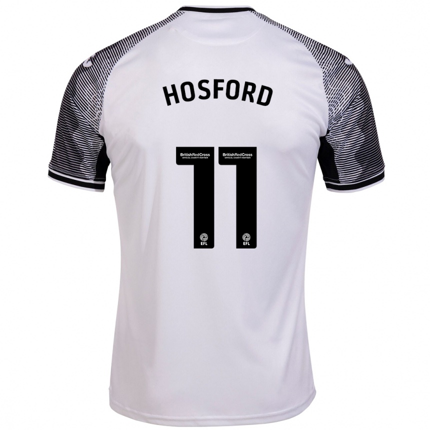 Vyrai Katy Hosford #11 Baltas Namų Marškinėliai 2023/24 T-Shirt