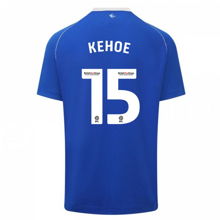 Vyrai Molly Kehoe #15 Mėlyna Namų Marškinėliai 2023/24 T-Shirt