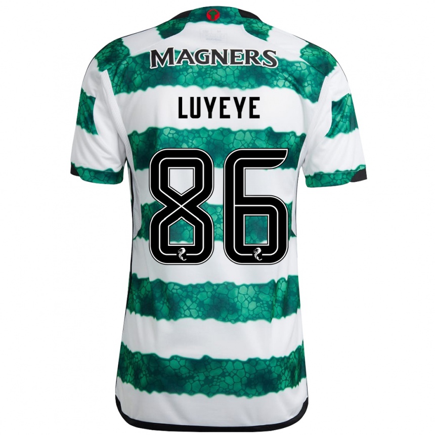 Vyrai Benny-Jackson Luyeye #86 Žalias Namų Marškinėliai 2023/24 T-Shirt