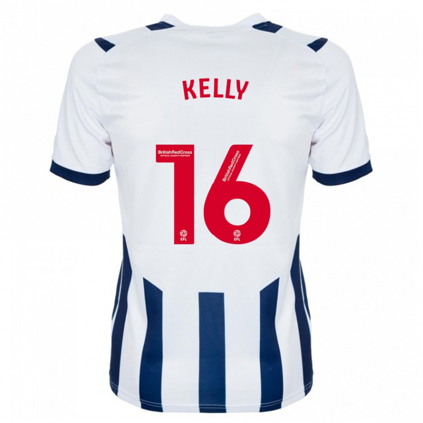 Vyrai Martin Kelly #16 Baltas Namų Marškinėliai 2023/24 T-Shirt