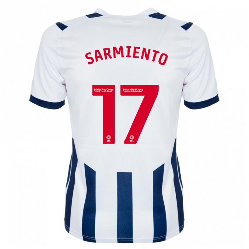 Vyrai Jeremy Sarmiento #17 Baltas Namų Marškinėliai 2023/24 T-Shirt