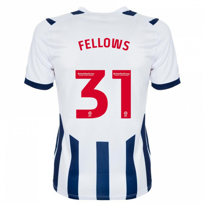 Vyrai Tom Fellows #31 Baltas Namų Marškinėliai 2023/24 T-Shirt