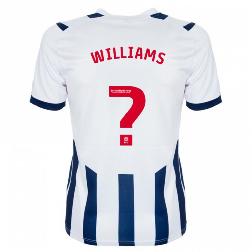 Vyrai Alex Williams #0 Baltas Namų Marškinėliai 2023/24 T-Shirt