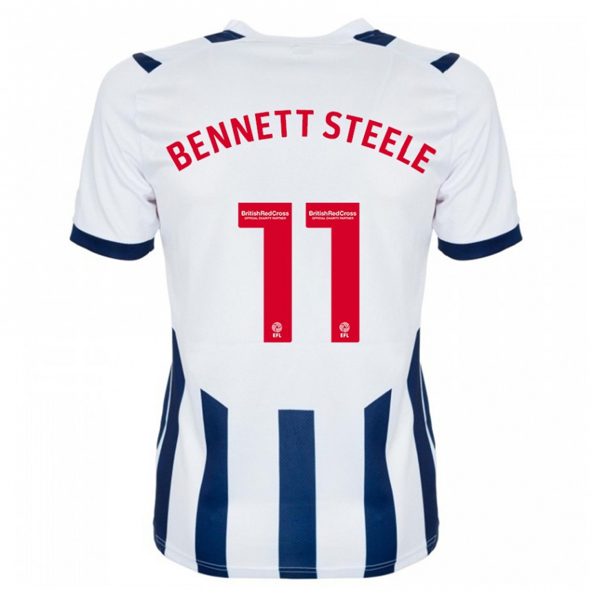 Vyrai Lizzie Bennett-Steele #11 Baltas Namų Marškinėliai 2023/24 T-Shirt