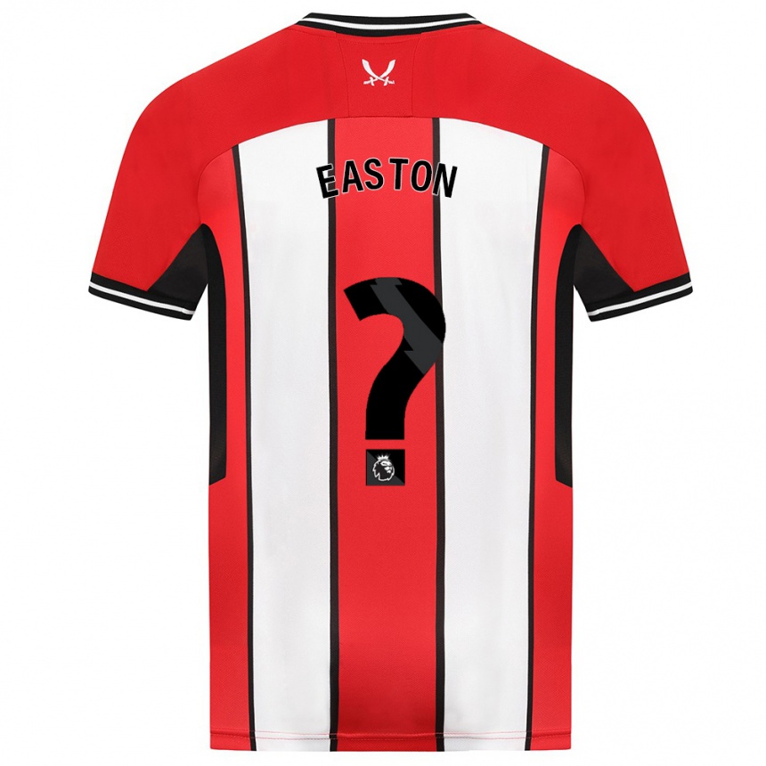 Vyrai Evan Easton #0 Raudona Namų Marškinėliai 2023/24 T-Shirt