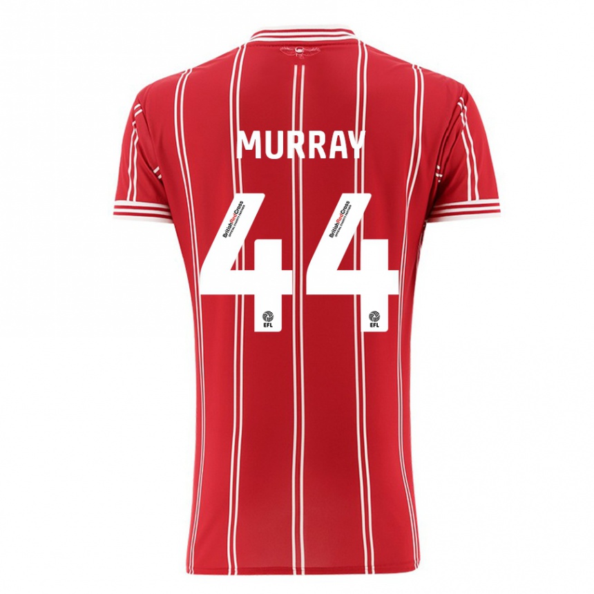 Vyrai Satara Murray #44 Raudona Namų Marškinėliai 2023/24 T-Shirt