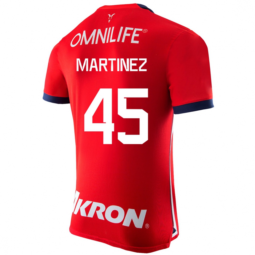 Vyrai Raúl Martínez #45 Raudona Namų Marškinėliai 2023/24 T-Shirt