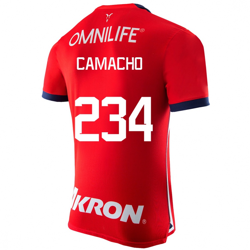 Vyrai Xandor Camacho #234 Raudona Namų Marškinėliai 2023/24 T-Shirt