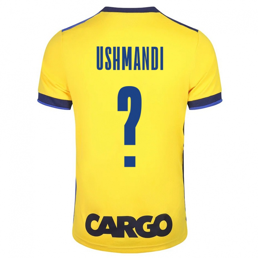 Vyrai Anar Ushmandi #0 Geltona Namų Marškinėliai 2023/24 T-Shirt