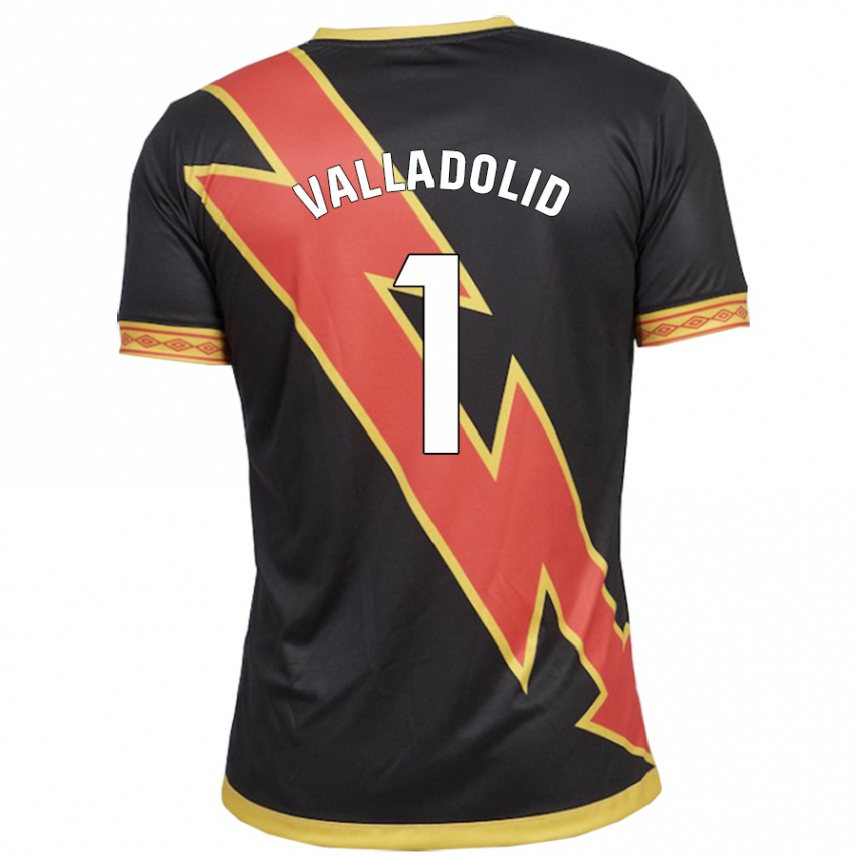 Vyrai Miriam Valladolid Sánchez #1 Juoda Išvykos Marškinėliai 2023/24 T-Shirt