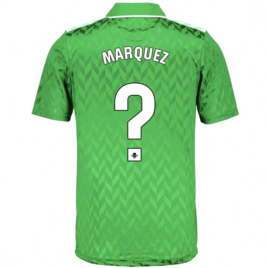 Vyrai Enrique Márquez #0 Žalias Išvykos Marškinėliai 2023/24 T-Shirt