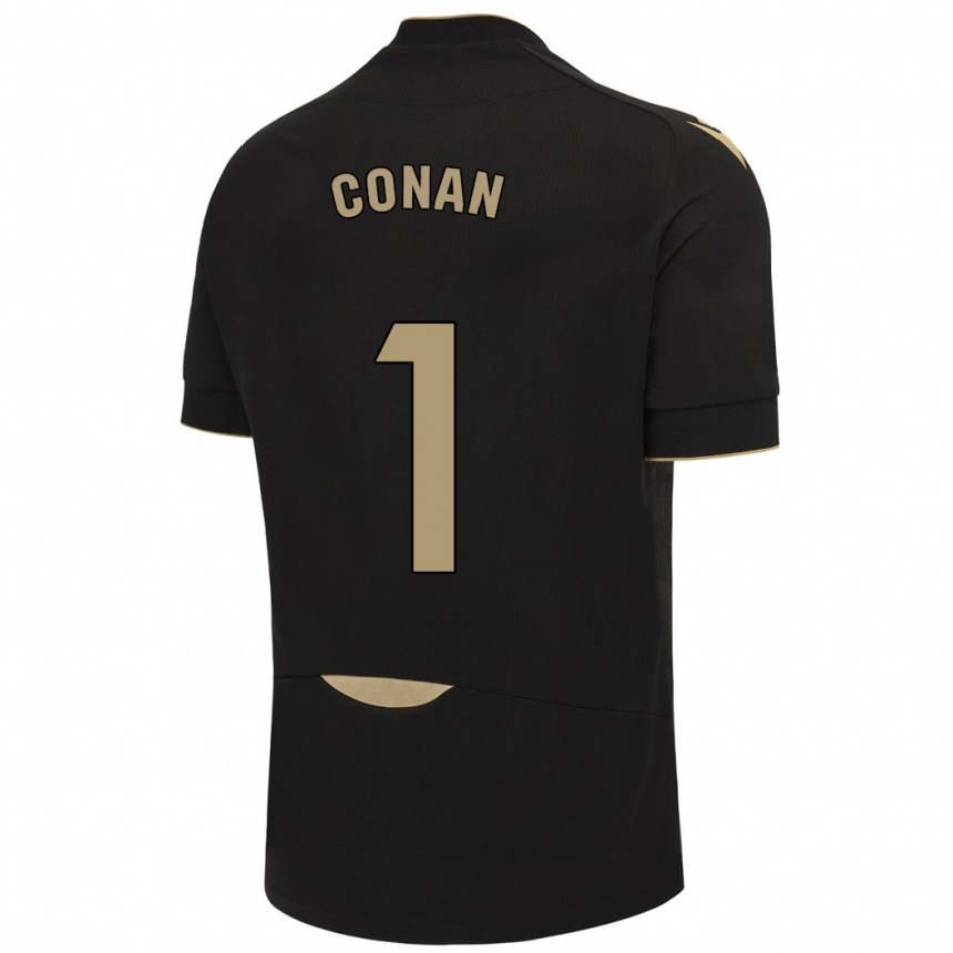 Vyrai Conan Ledesma #1 Juoda Išvykos Marškinėliai 2023/24 T-Shirt