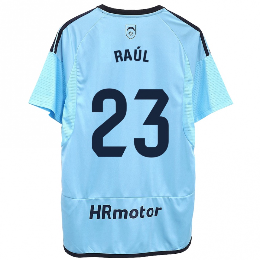 Vyrai Raúl García #23 Mėlyna Išvykos Marškinėliai 2023/24 T-Shirt