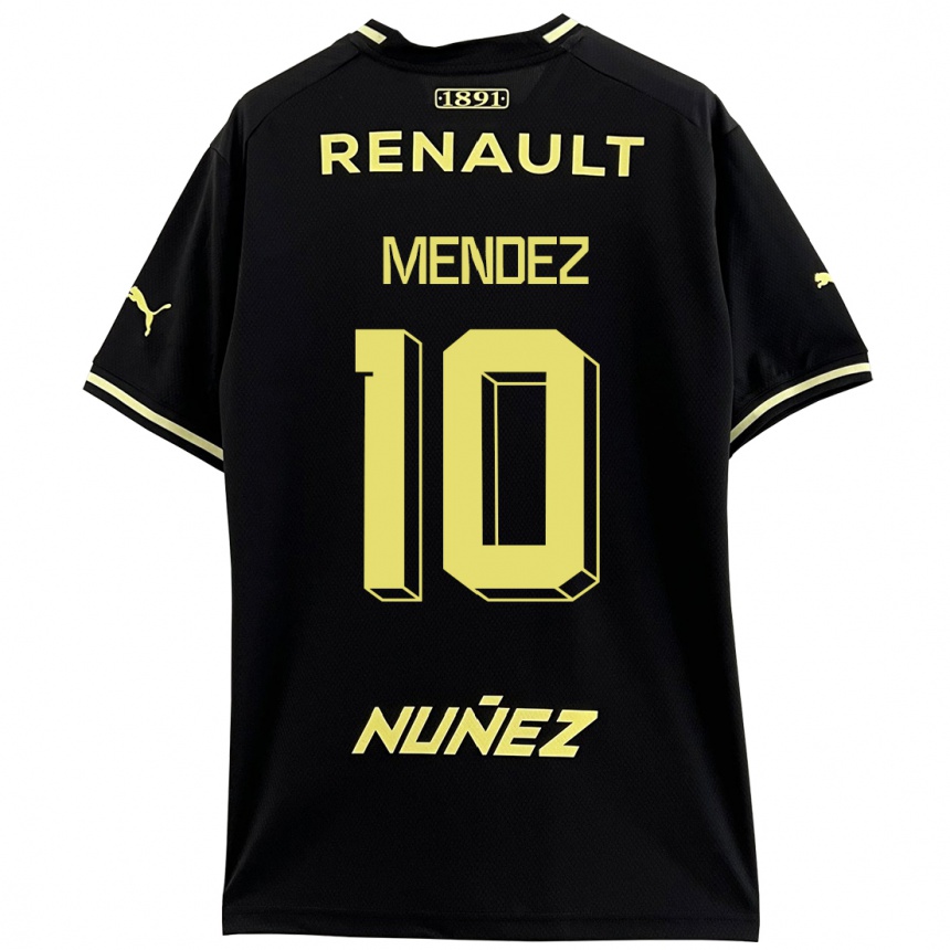 Vyrai Kevin Méndez #10 Juoda Išvykos Marškinėliai 2023/24 T-Shirt