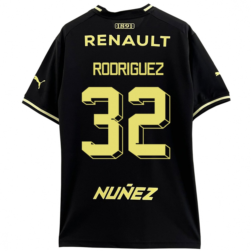 Vyrai Randall Rodríguez #32 Juoda Išvykos Marškinėliai 2023/24 T-Shirt