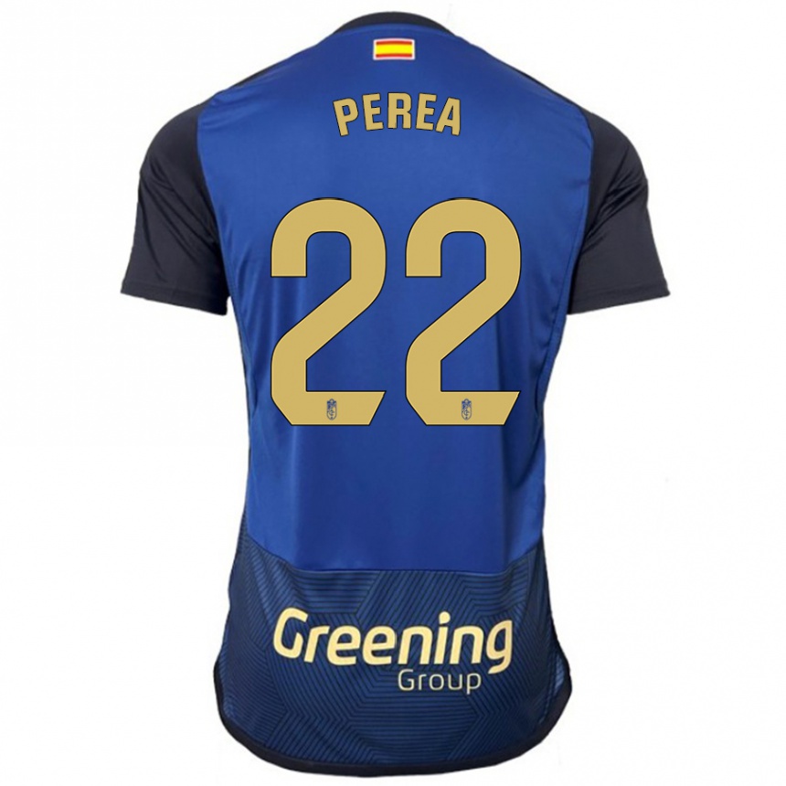 Vyrai Alberto Perea #22 Karinis Jūrų Laivynas Išvykos Marškinėliai 2023/24 T-Shirt