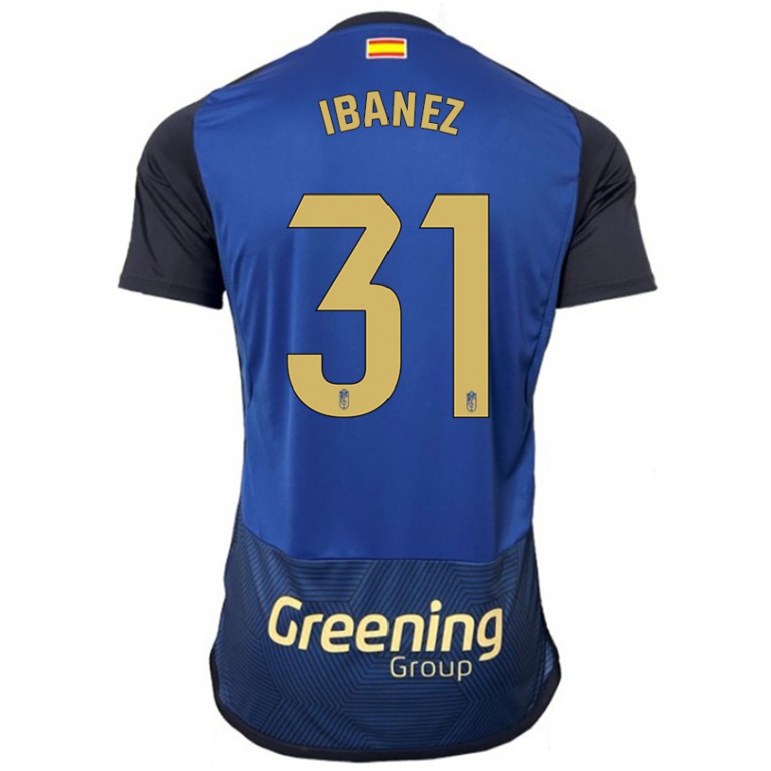 Vyrai Alba Ibáñez #31 Karinis Jūrų Laivynas Išvykos Marškinėliai 2023/24 T-Shirt