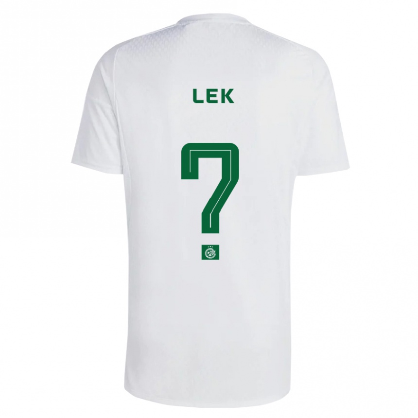 Vyrai Einan Lek #0 Žalia Mėlyna Išvykos Marškinėliai 2023/24 T-Shirt