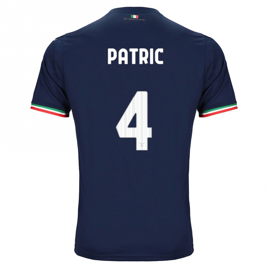 Vyrai Patric #4 Karinis Jūrų Laivynas Išvykos Marškinėliai 2023/24 T-Shirt